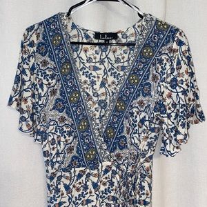 Womens lulus maxi dress